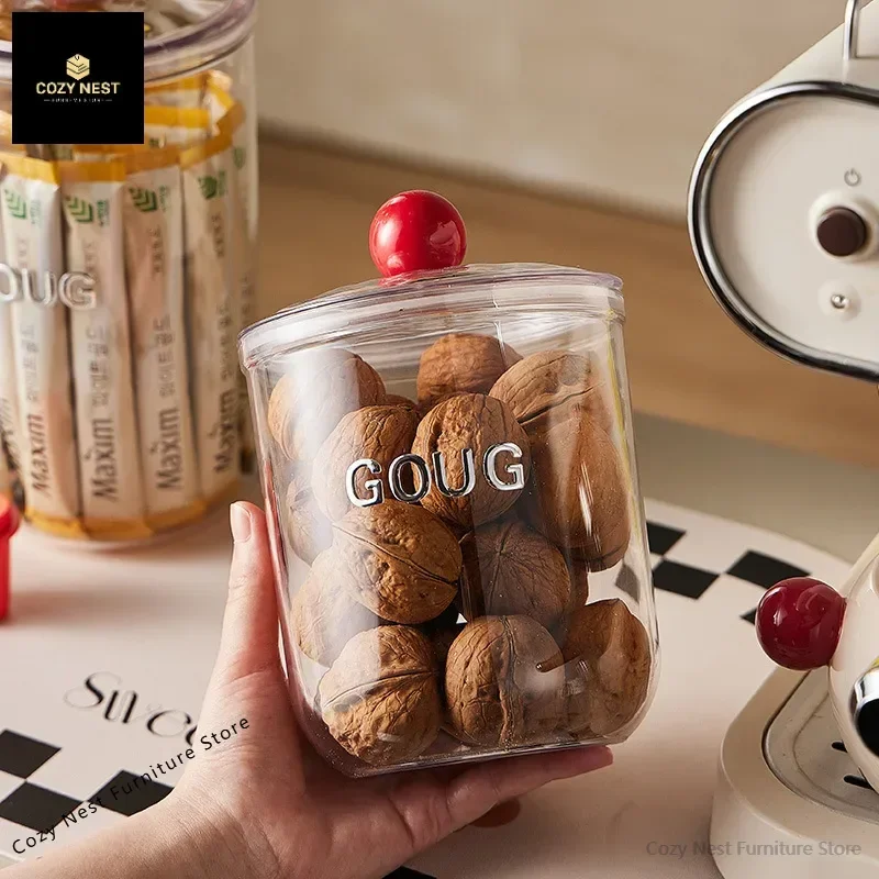 Герметичный резервуар для пищевых продуктов, кухонный ящик для хранения свежей лапши, различные зерна, резервуар для хранения закусок, сухие товары, хранение кофейных зерен t