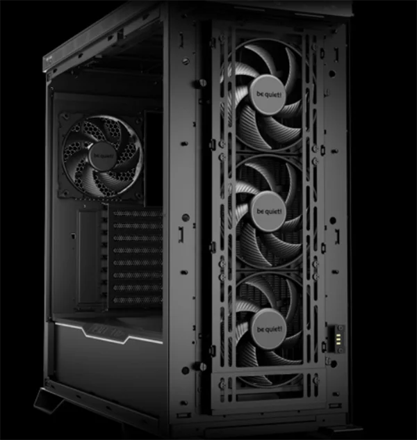 High Performance ITX PC Case with Integrated Liquid Cooler Aluminum Gaming Computer Chassis for Desktop DIY Enthusiast SF
