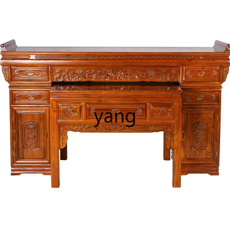 XYY solid wood offering table Buddha offering Buddha platform Shentai table household living room