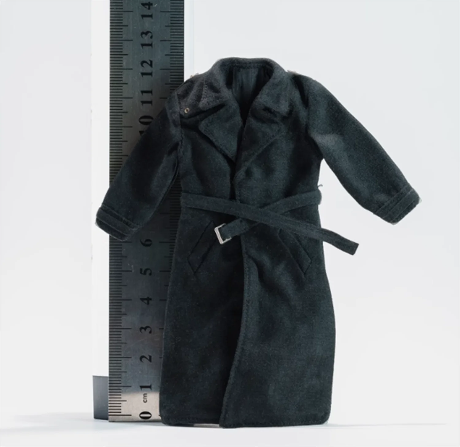 

1/12 Scale Brown Man Long coat Long windbreaker jacket clothes Toys Model for 6" Doll Narrow shoulder Body Action Figure