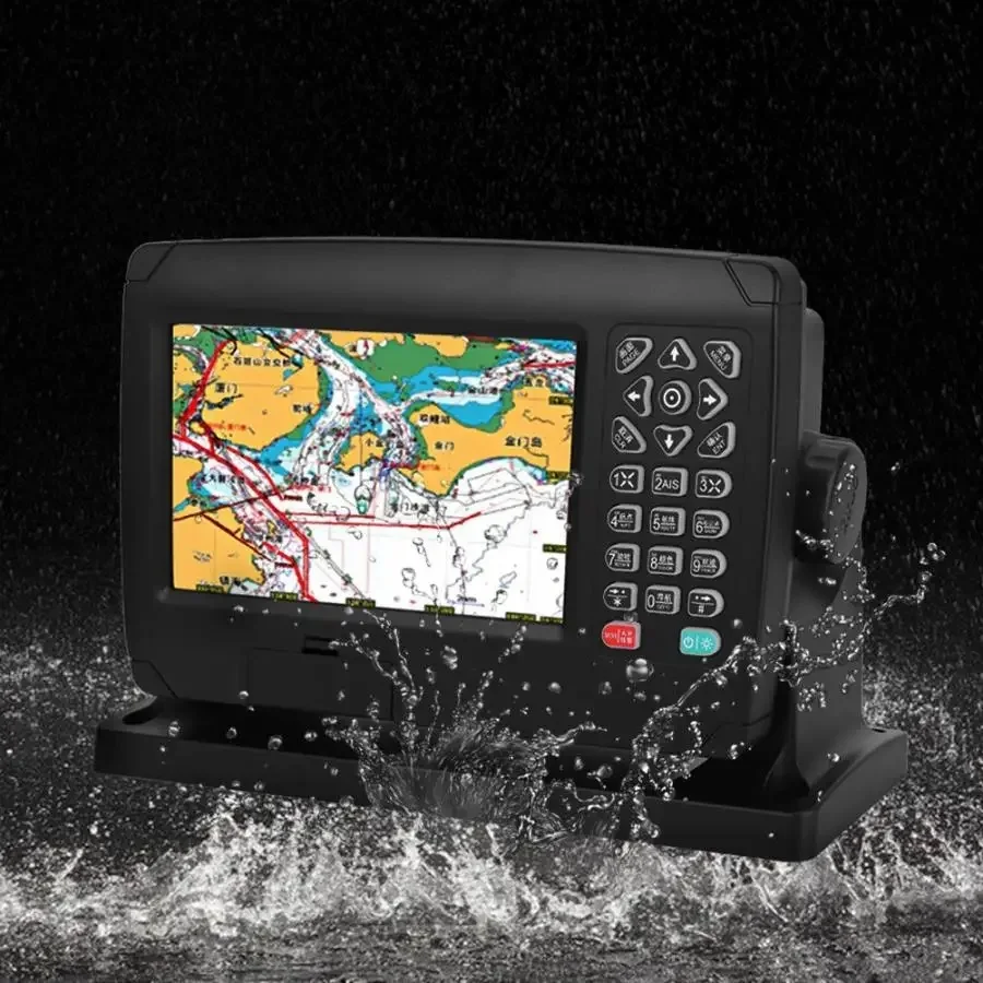 Antena de Fábrica China: Cómo Usar el Plotter GPS de Clase Kp-39a de 7 Pulgadas con Cartografía