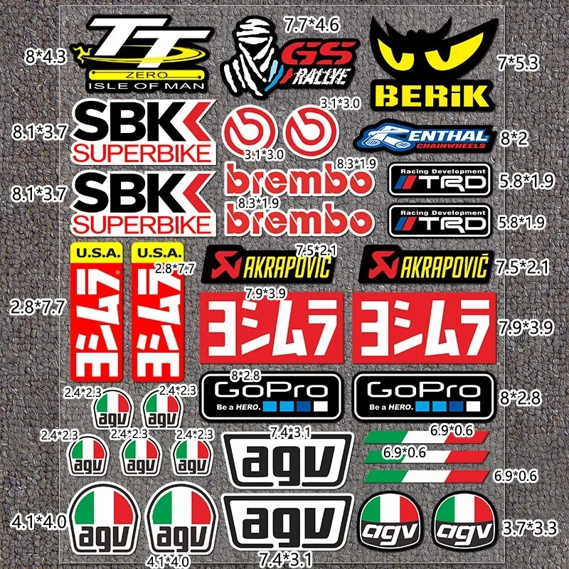 

Sticker Vinilo Decal PVC Aufkleber Adesivi Akrapovic‘s’ (SA) Exhaust Car Accessory Racing Motorcycles Sports Waterproof Stickers