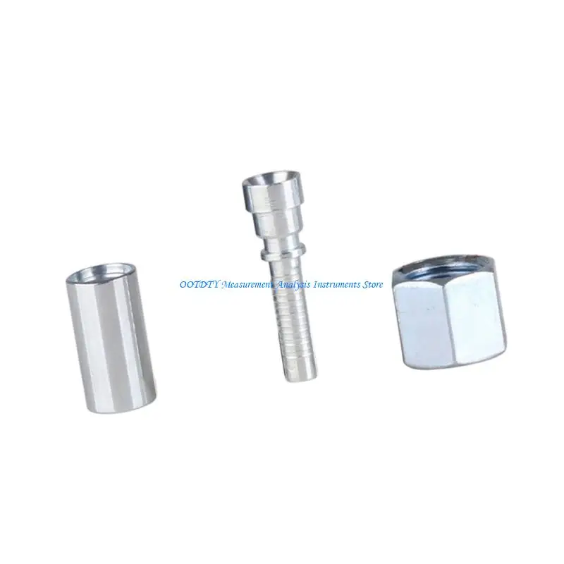 367D 3PCS Rust Proof Quick Disconnect Car Wash Nozzle Adapter Twist Coupler M22x1.5 Thread Suitable for 14mm 15mm Water Hose