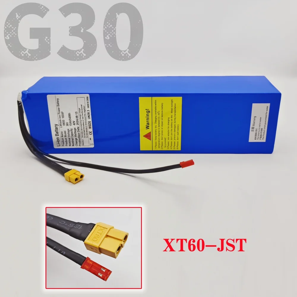 18650 ليثيوم 36 فولت 15000 مللي أمبير 10S6P بطارية قابلة للشحن ل Segway Ninebot MAX G30 سكوتر كهربائي بطارية خاصة