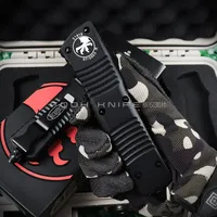 FOOH KNIFE STUDIO High End COMBAT TROODON MICRO Tactical TECH Gear D2 Steel CNC 6061 Aluminum Handle EDC Tools Comb