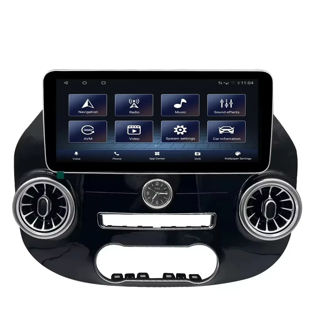 

12.3'' Android Car Radio GPS Enabled Portable Stereo For Mercedes-Benz Vito 2016-2021 Compatible Carplay Android Auto
