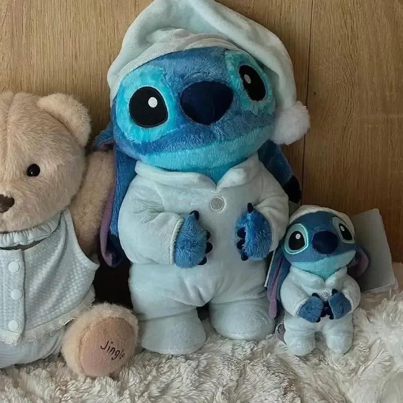 

30cm New Disney Stitch Plush Doll Kawaii Lilo & Stitch Stuffed Toy Summer Dream Series Large Plushies Pillow Kids Birthday Gift