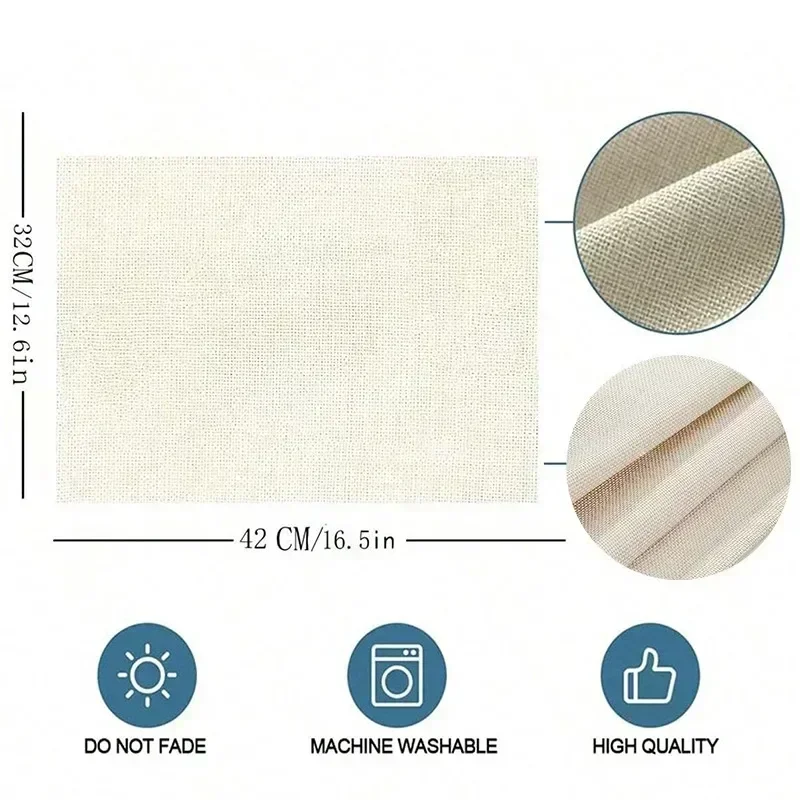 الرجعية هندسية طباعة المفارش عدم الانزلاق الجدول حصيرة طاولة طعام حصيرة الكتان مكان حصيرة لجمع المنزل عشاء ديكور للطاولات