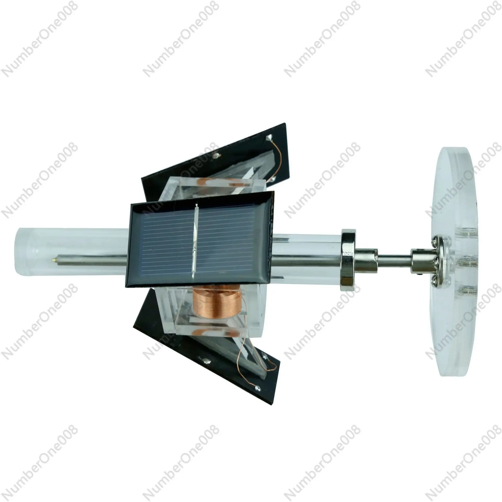 

Maglev solar motor three-sided vertical brushless motor DIY creative men's gift