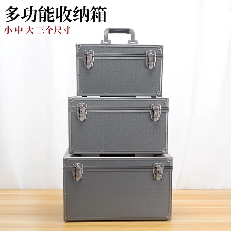 

Портативный многофункциональный органайзер, подходит для алюминиевых ящиков для хранения с 2 замками, инструментальных ящиков, многоуровневых отсеков