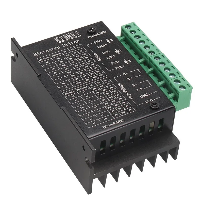 TB6600 Upgraded Stepper Motor Driver 4A 42VDC Controller for 42/57/86 NEMA17/23/34 Motor CNC Router 3D Printer