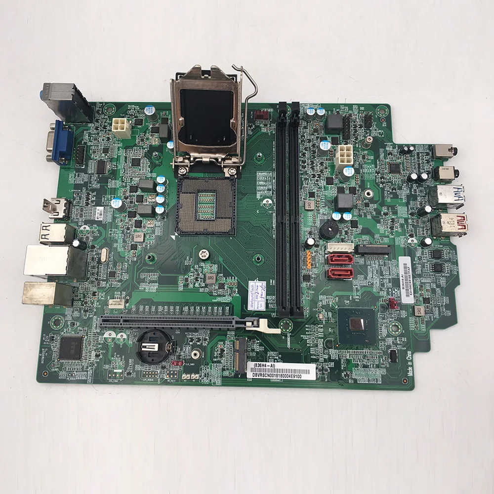 Imagem -02 - Desktop Motherboard Mainboard para Acer X4270 V4270 E450 B360 Lga 1151 B36h4-ai pc