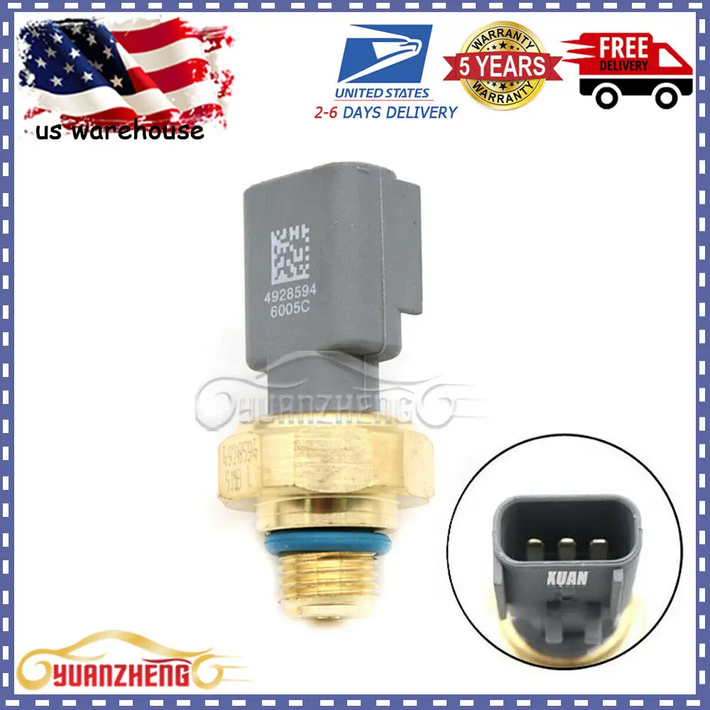 Car Exhaust Gas EGR Pressure Sensor 4928594 Fit For Cummins Engine ISX ISM ISC ISL ISB ISF 2.8 3.8 4087989 4921746