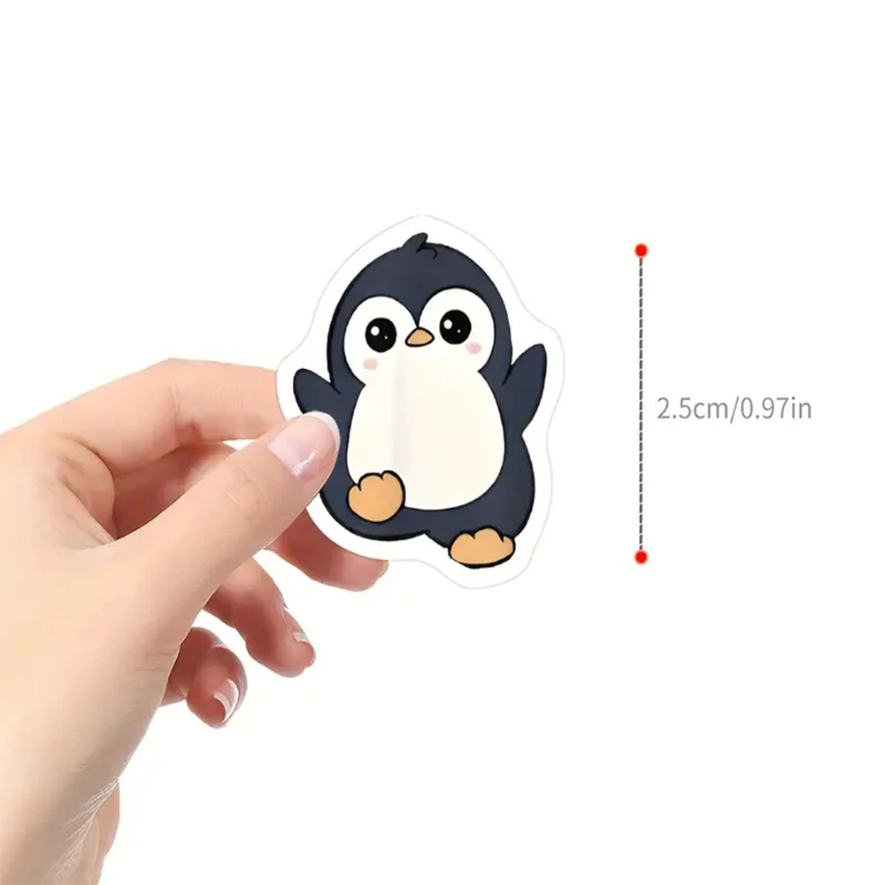 500pcs/roll Penguin Animal Stickers Cartoon Removable Notebook Graffiti Sticker Decoration DIY Gift Baking Package  Lables