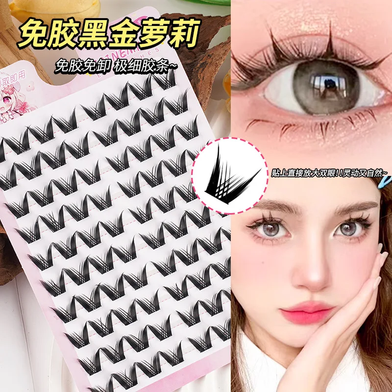 Big Capacity Super Bunch DIY Cluster Lashes Mix Charm Style Eyelashes Extension False Eyelash Makeup Tool Russian Volume women