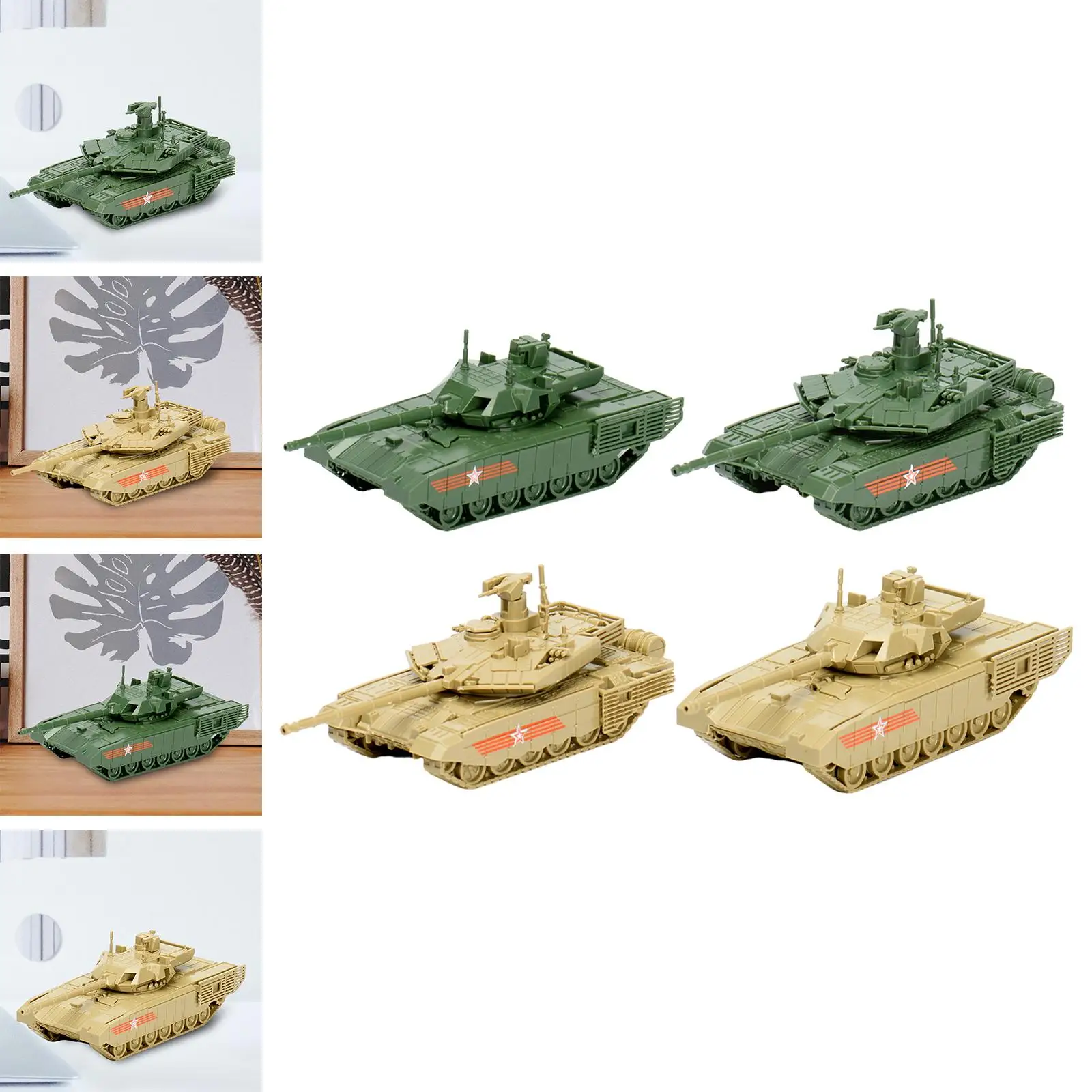 1:72 Building Model Kits 4D Tank Model for Collectibles Adults Education Toy