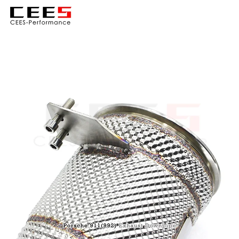 CEES SS304 High - Performance Catless Downpipe for Porsche 911 (992) 2021-2025 Exhaust System