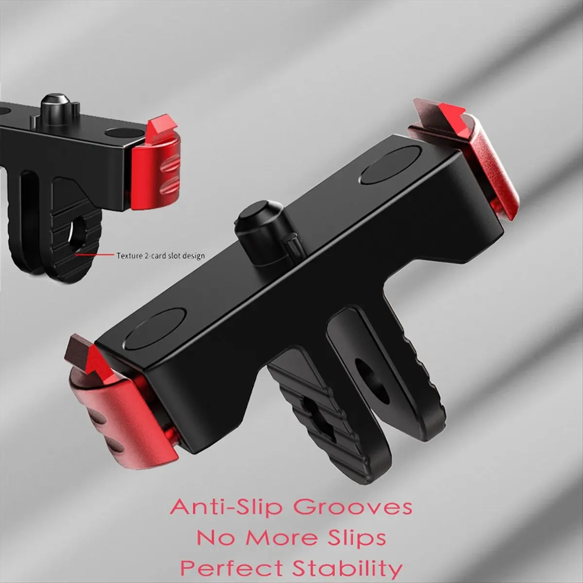 

Магнитное крепление для камеры M05K с двумя захватами, адаптер 1/4, быстросъемное основание, противоскользящие пазы для GoPro Hero 13 12, удлинитель для штатива