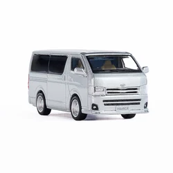 JKM 1/64 Model Car Toyota Hiace 2010 Vintage Diecast Classic JDM Van Model Car Vehicle Hobby for Teenagers Gifts Collection