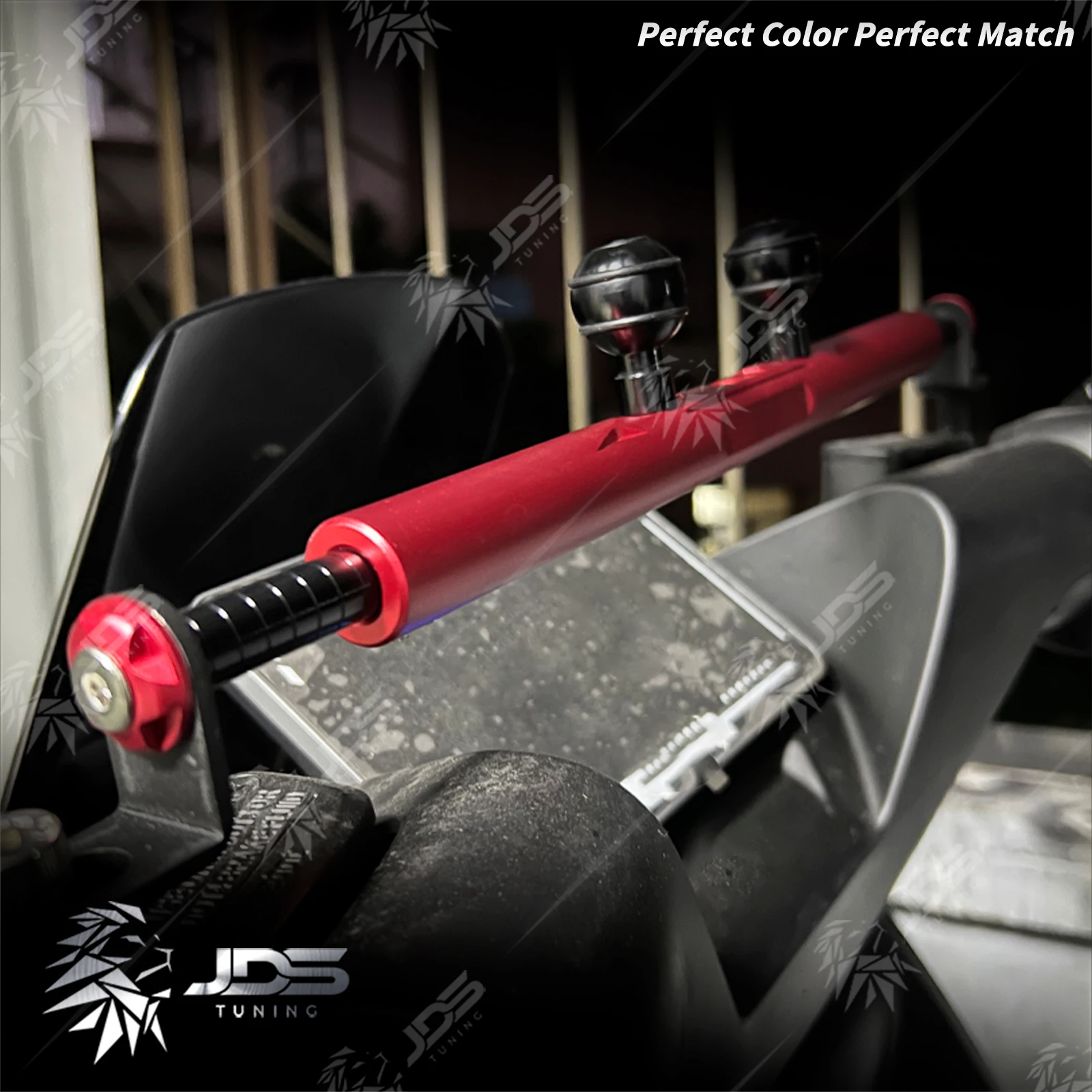 JDSTUNING For HONDA PCX 160/150/125 Crossbar Balance Beam Multifunction Bar Phone Holder Bracket Accessories Parts - view 5