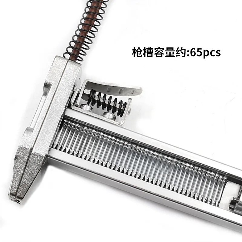 Manual Nail Gun, Steel Shooting ST18 Cement Wire Slot Nailing Tool Straight view 4