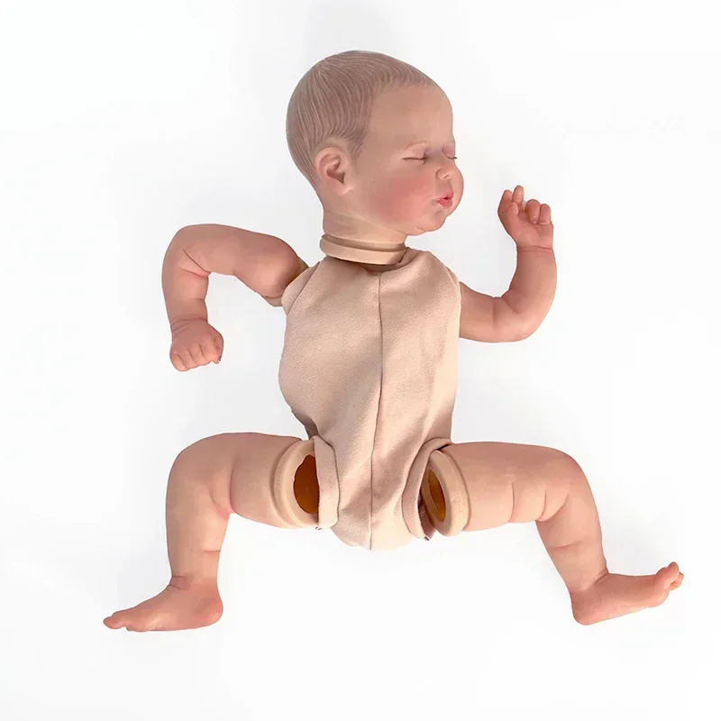 Kit de poupée Reborn Valentina de 20 pouces, pièces de poupée inachevées déjà peintes avec tissu corporel