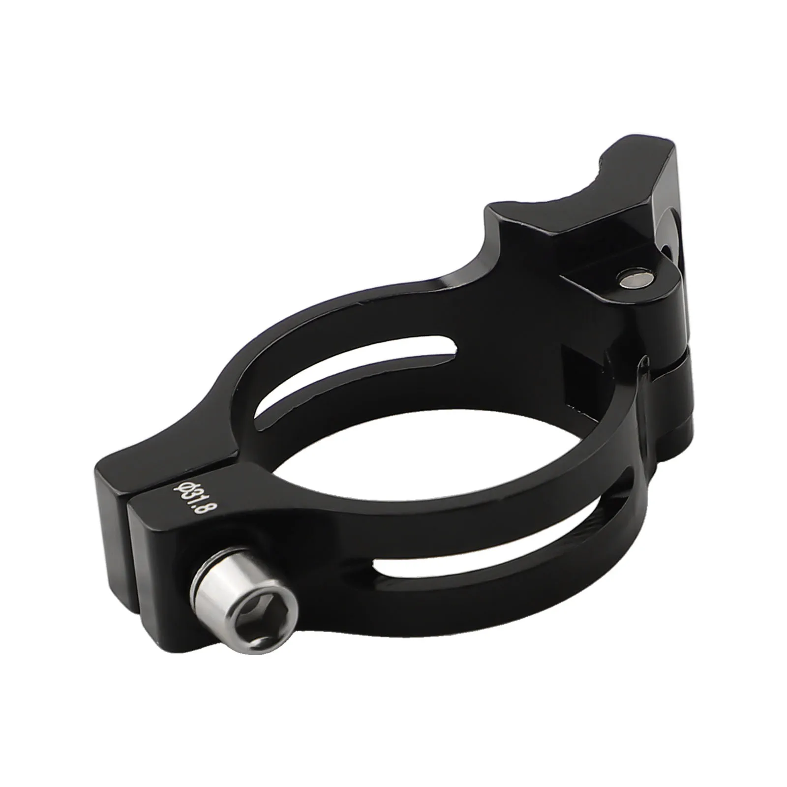 Bike Front Derailleur Clamp Front Derailleur Clamp Rust-proof Aluminum Alloy Forged Processing Safe And Stable Riding