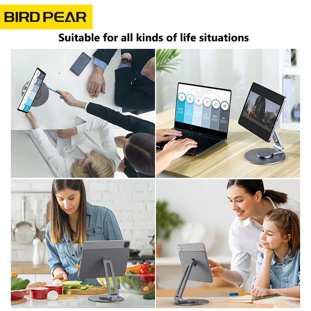 Składany Tablet stojak na biurko aluminium magnetyczny regulowany obrotowy uchwyt do Apple iPad Pro 11/12.9 cal powietrza 5/4th Gen uchwyt