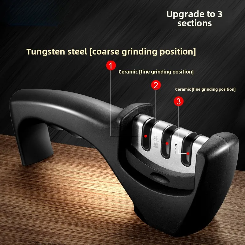 Household Fast Knife Sharpener Kitchen Knife Scissors Professional Multi-Function Knife Sharpener Kitchen Sharpening Artifact image 4