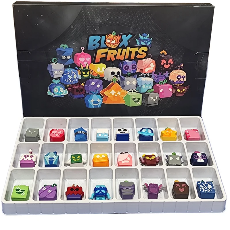

2025 New Devil Brooks Fruit Box PVC Action Figures Game Toy Whole Set Suitable for Giving Game Fans Birthday Gift