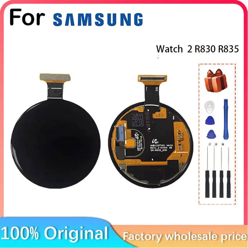 

For Samsung Galaxy Watch Active 2 R830 R835 Smart Watch LCD Display Screen + Touch R-830 R-835 LCD