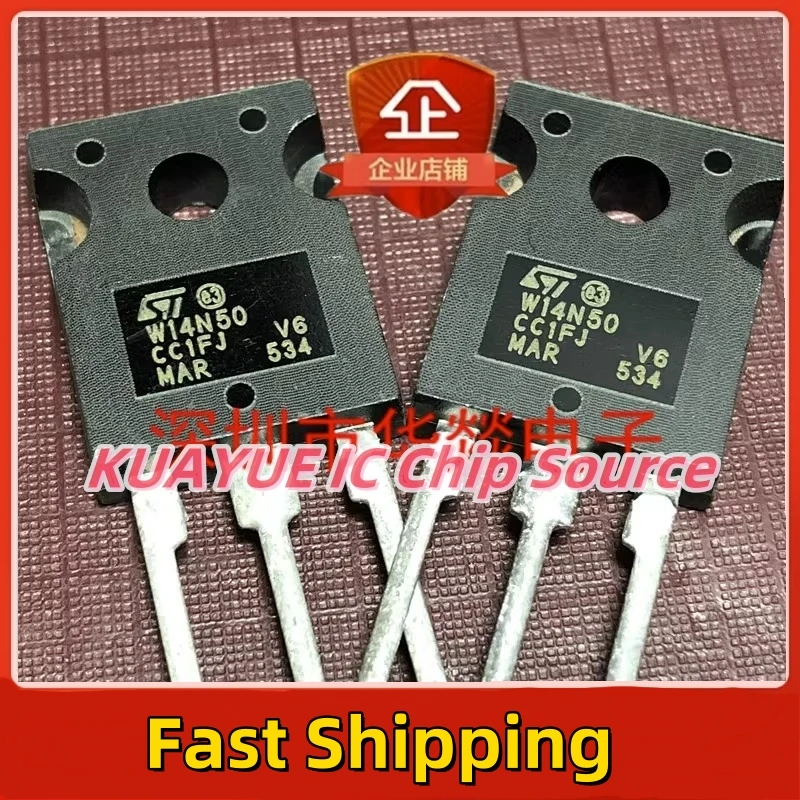 10PCS-30PCS/ STW14N50  TO-247 / Fast Shipping Quality Guarantee