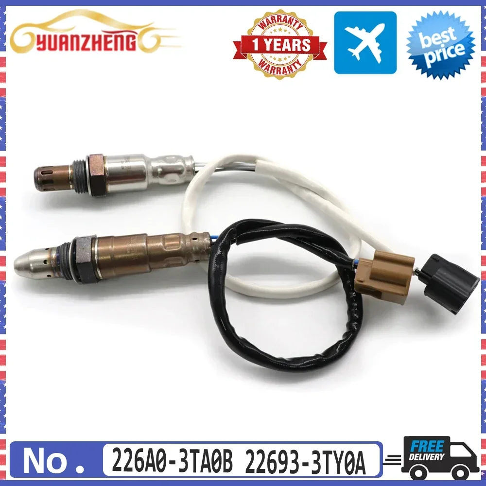 

NEW 226A0-3TA0B 22693-3TY0A Air Fuel Ratio Sensor Lambda O2 Oxygen Sensor for Nissan Altima 13-17 2.5L Upstream Downstream