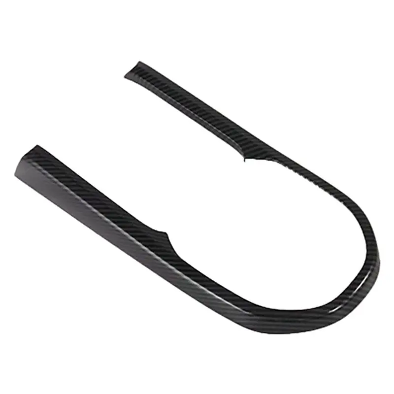 

Excellent-For Kia Forte Cerato K3 2019 2020 2021 Car Carbon Fiber Gear Shift Box Cover Trim Molding Decoration Frame Car Styling