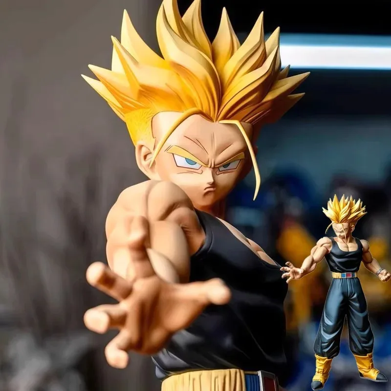 

30cm Dragon Ball Anime Figure Trunks Figurine Saiyan Torankusu Figurine Collection Pvc Model Doll Statue Birthdays Toy Gifts
