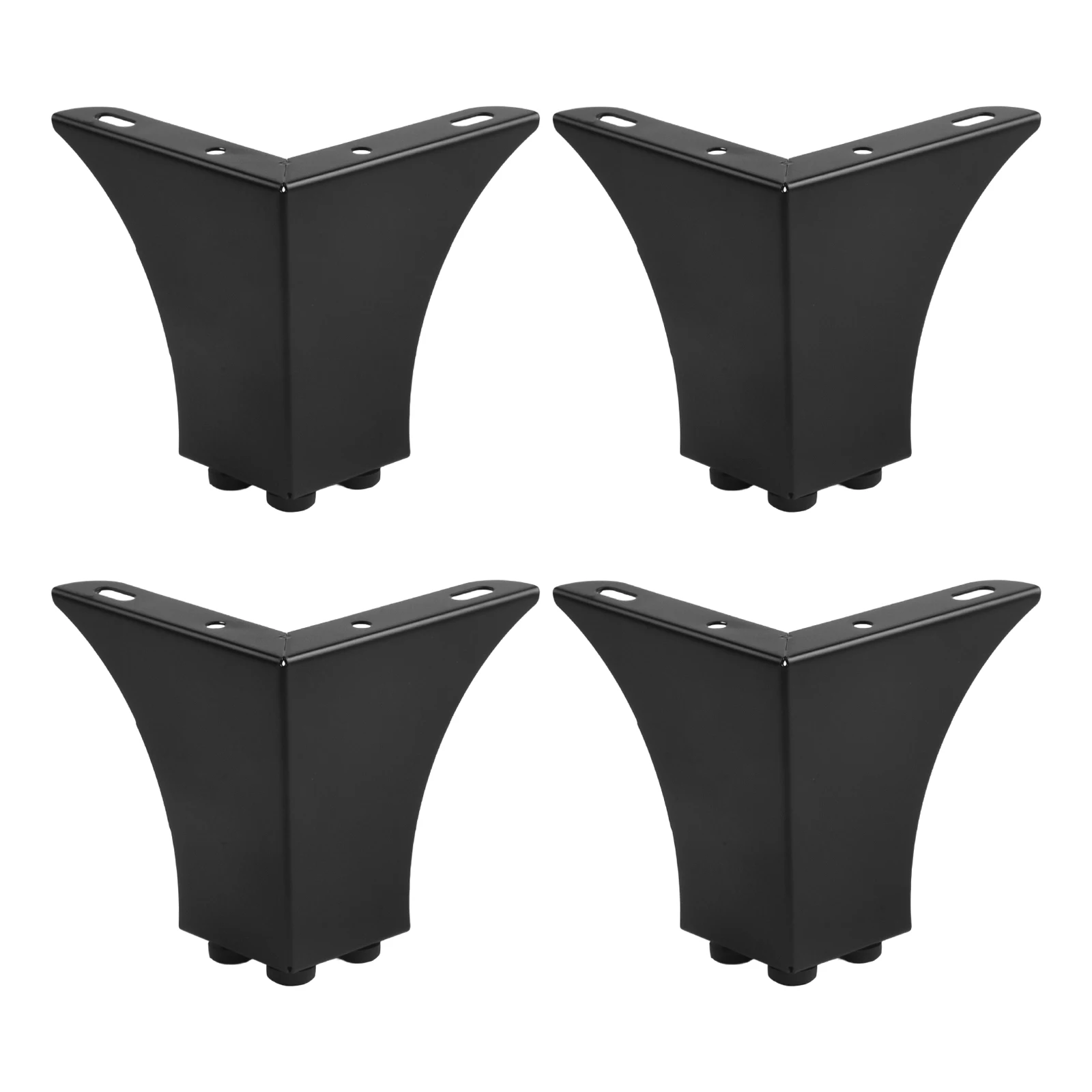 Stable Support For Furniture Decorative Legs Heavy Load Bearing Gold Metal Cabinet Feet Elegant Decorative Touch