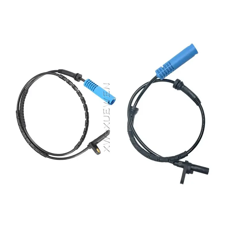 2PCS Front and Rear ABS Wheel Speed Sensor 34526764858 34526764859 For BMW E92 330i 335i N52B30BF N52B30AF N55B30A