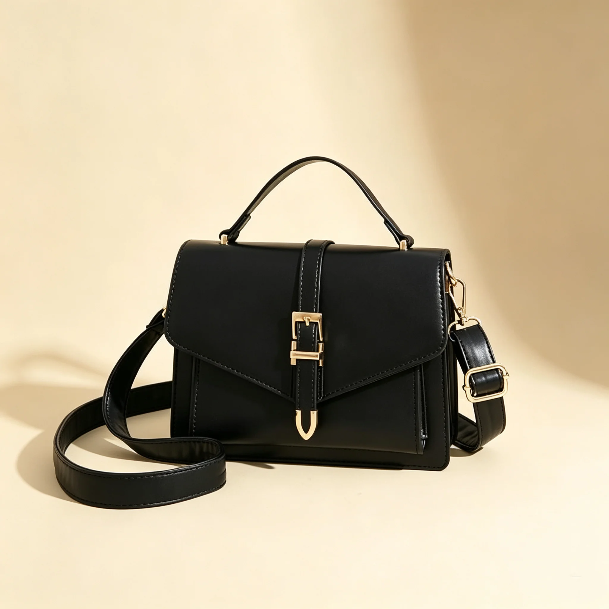 Women PU Leather Handbag Elega - огляд і ціна Leather Work Handbags For Women