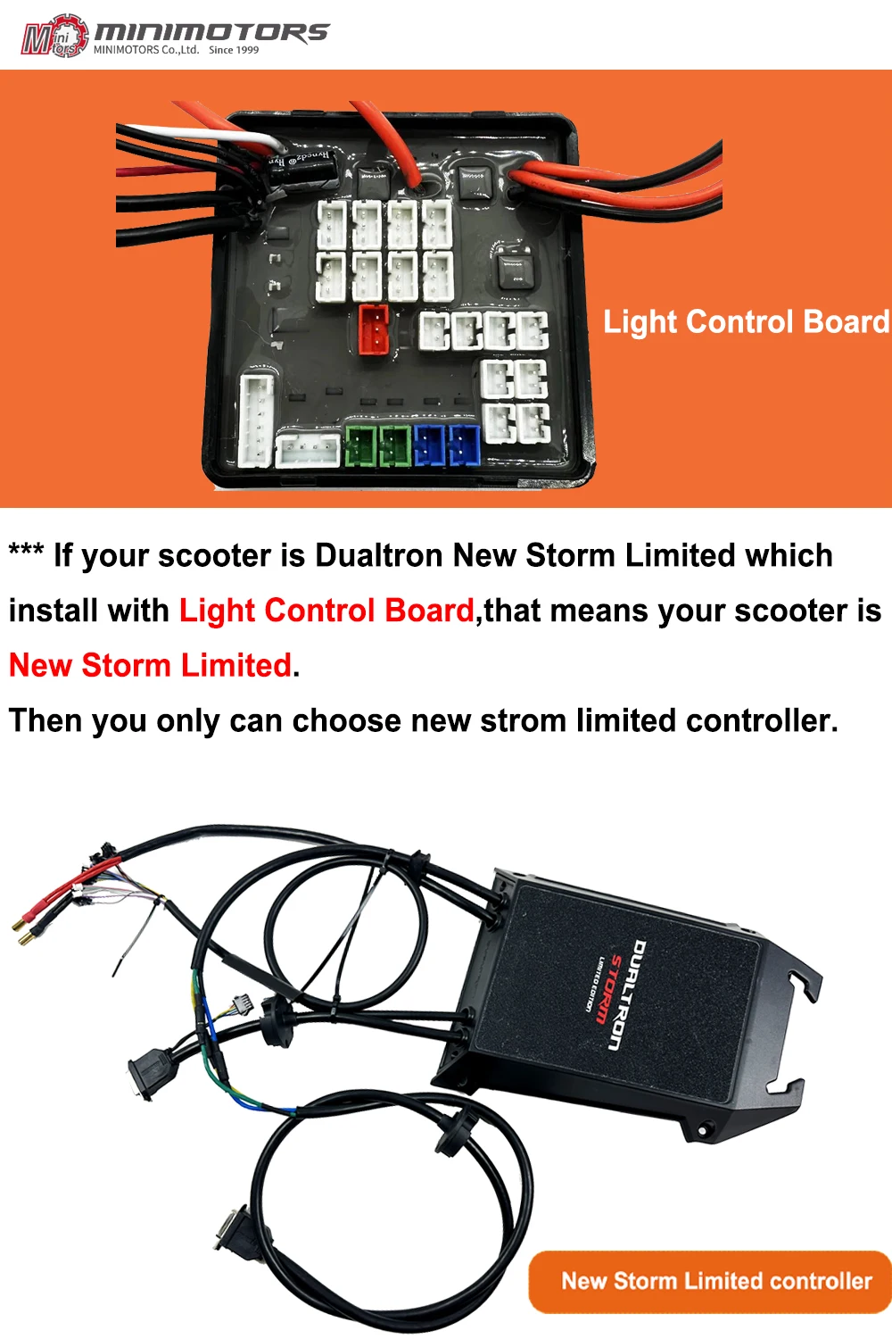 Original Dualtron Storm Limited 84V 60A Minimotor-Controller für DUALTRON New Storm Limited 84V 60A*2 Minimotor-Controller-Ersatzteil – Detail 3