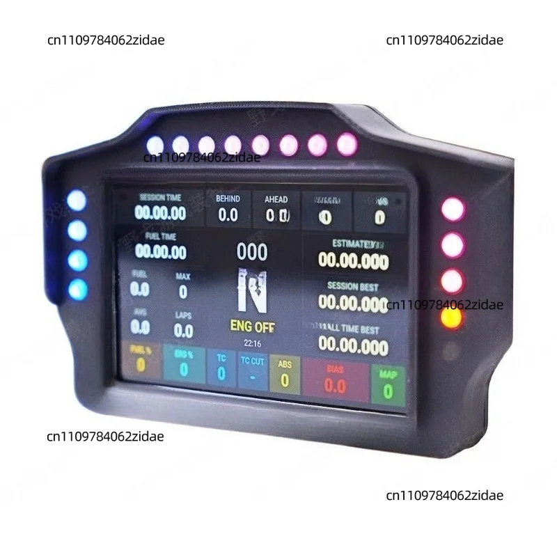 For PC 5 Inch RGB LCD Sim Racing Dashboard Multifunctional Display for MOZA Simagic FANATEC