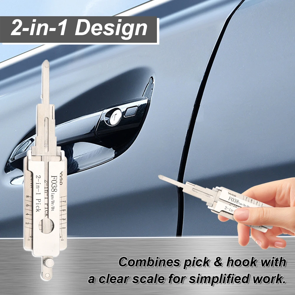FO38 Liの2-in-1ロックメンテナンスツール-ドアロ - Heavy Equipment Keys Master Set のレビューと価格