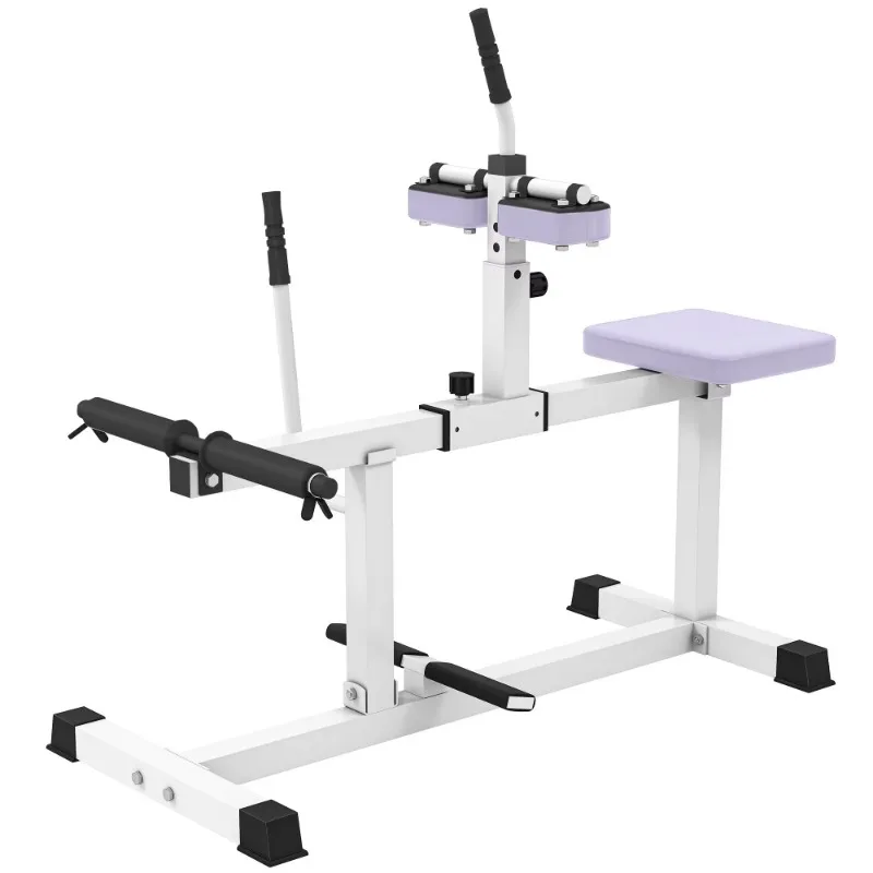 Adjustable Purple Steel Seated Calf Raise Gym Equipment Exercise Strength Trainer & Exerciser