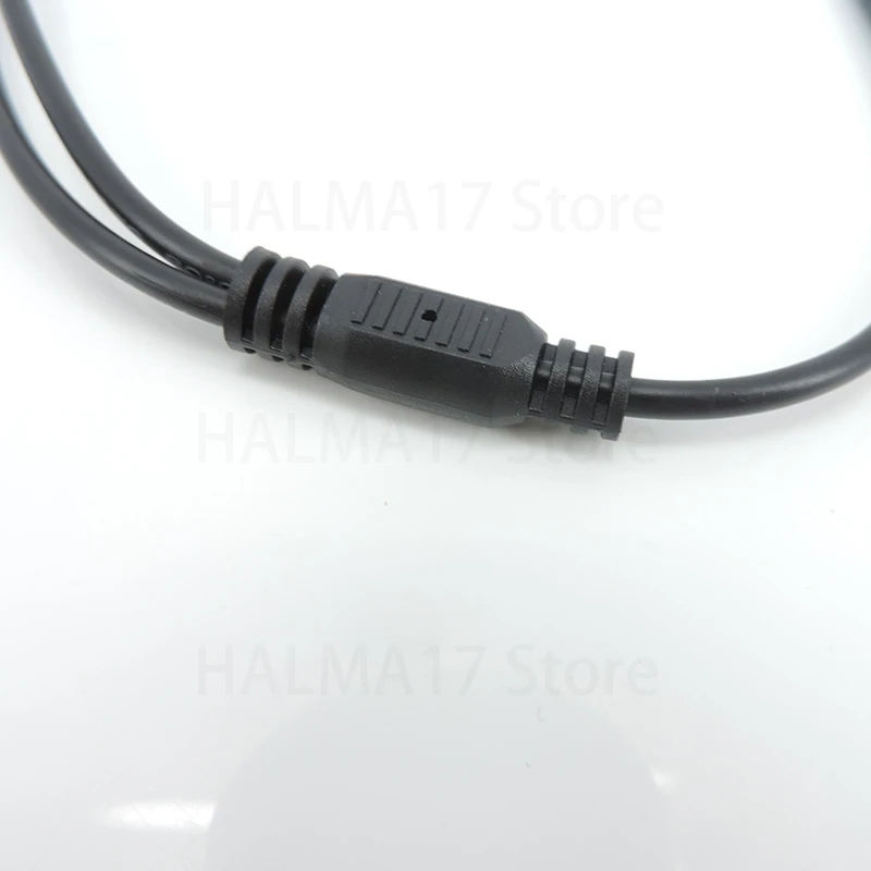 DC 3.5*1.35mm Power Connector Y Splitter Cable Male to 2 Female Way Extension Jack Plug Charging Wire for CCTV Camera Router J17