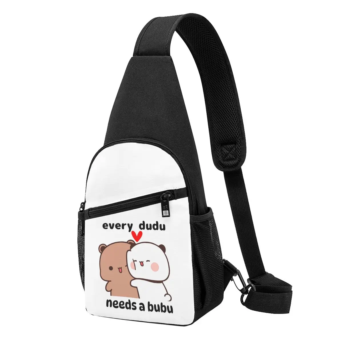 Every Dudu Needs A Bubu Chest Bag Men Sling Crossbody Backpack Chest Bag Traveling Hiking Daypack Shoulder Bag