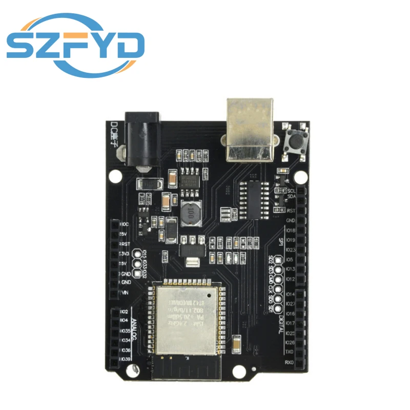 ESP32 For Wemos D1 Mini For UNO R3 D1 R32 WIFI Wireless Bluetooth Development Board CH340 4M Memory One image 4