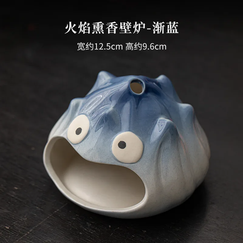 Little Fire God Fireplace Incense Holder Mist Smoking Steamers Incense Burners Aromatherapy Censer Chinese Tea Set Decoration