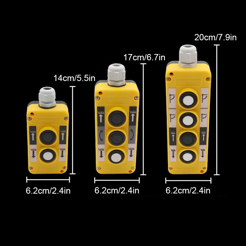 COP-2B Crane Train Control Trailer Switch Control For Heavy-duty Durability COP-3B 2Buttons