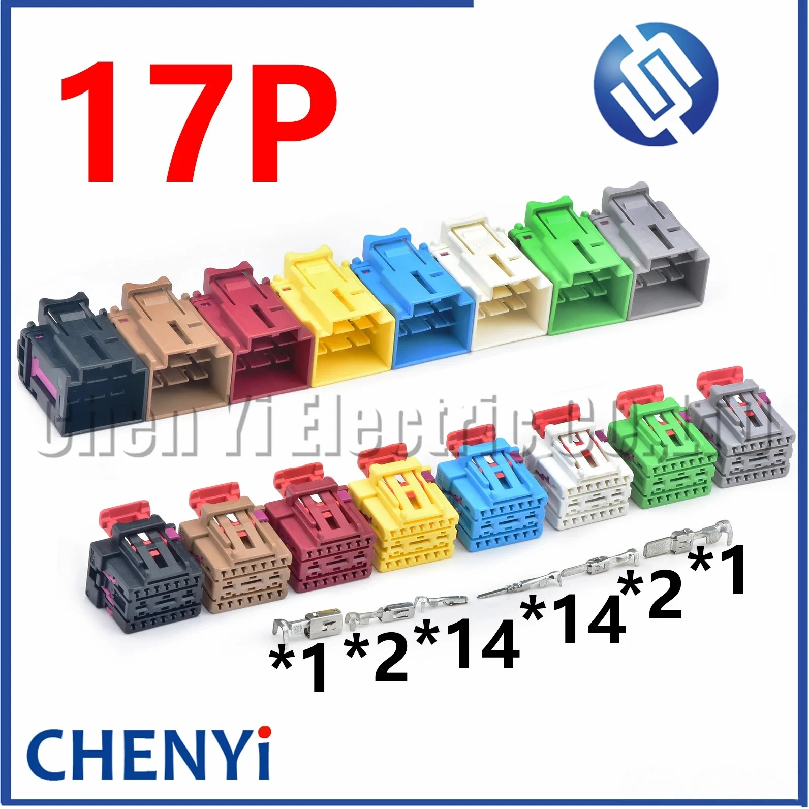 17 Pin Automotive Power Seat switch Connector Car seat heating module Wire harness Plug 8K0972483 4F0972575 A/B/C/D/E/F/G