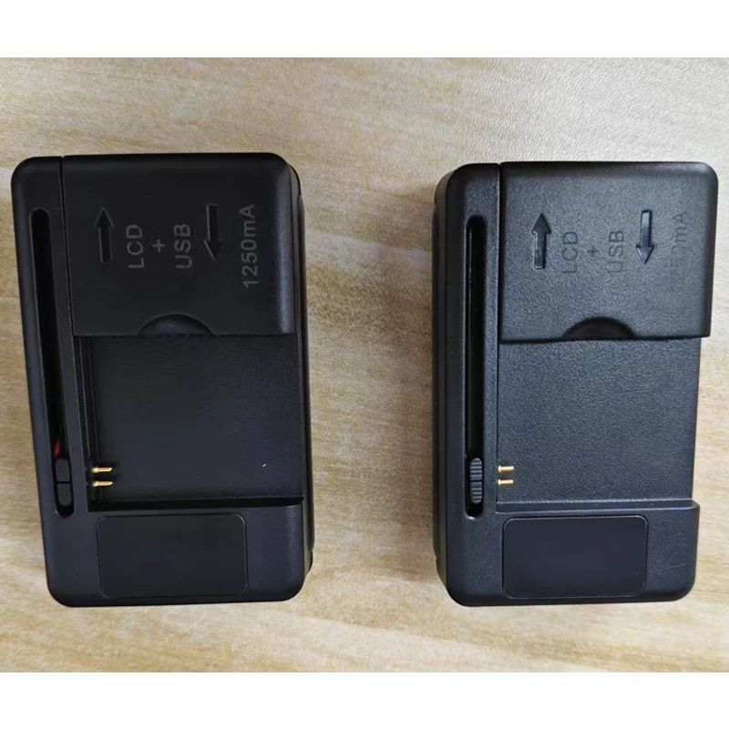 Mobile Universal Battery Charger LCD Indicator Screen For Cell Phones with USB-Port EU USUK Plug for Mobile Phone Li-ion Battery