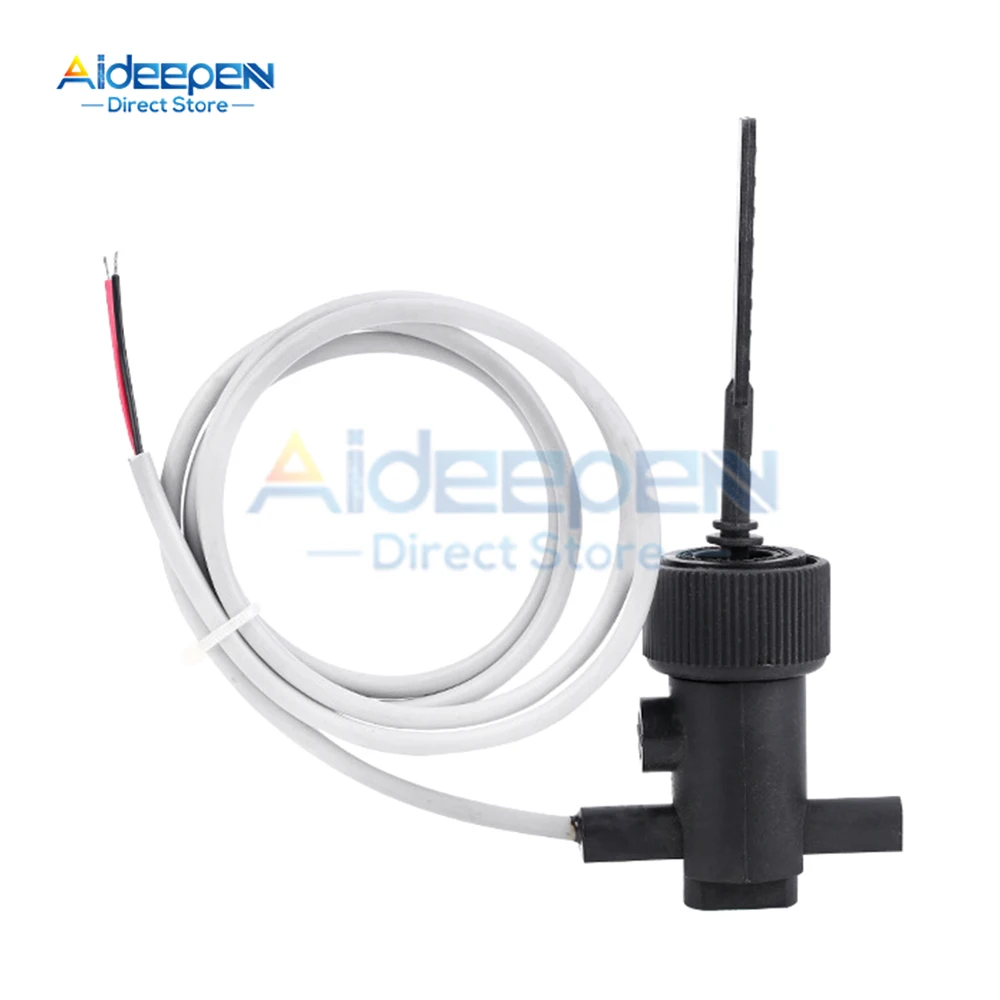 FS-10 Water Paddle Flow Switch Female Thread Connecting Flow Sensor 1L/min Flowmeter for Heat Pump Water Heater Air Conditioner